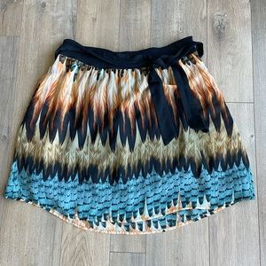 Feather Patterned Skirt